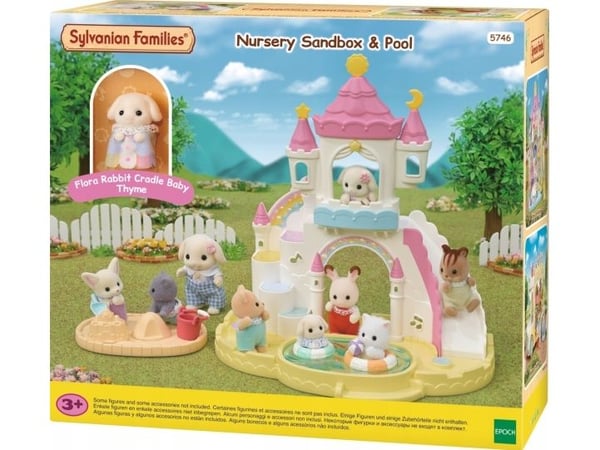 Sylvanian Families Baby sandlåda&simbassäng