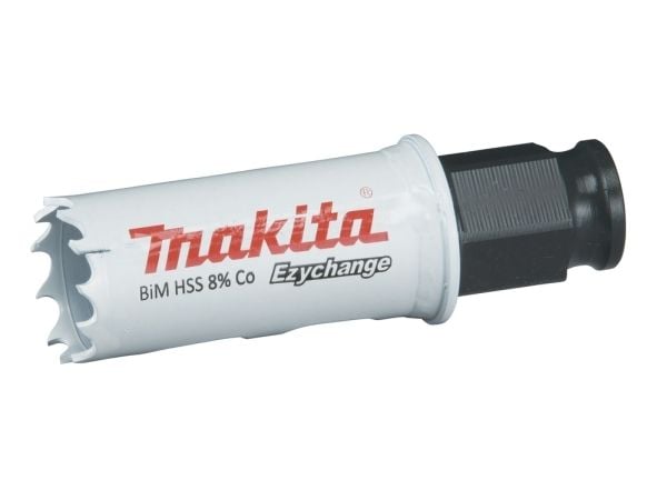 Makita E-03676, Enkelt, Bor, Stål, Aluminium, Plast, Tre, Rustfritt stål, Hvit, Bimetall, 4,4 cm
