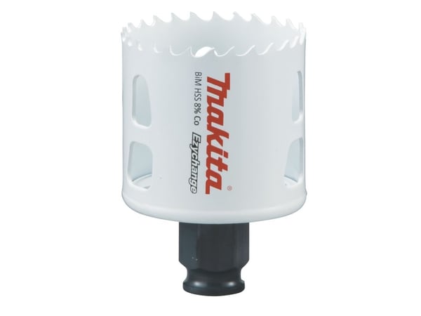 Makita E-03822, Enkelt, Bor, Stål, Aluminium, Plast, Tre, Rustfritt stål, Hvit, Bimetall, 4,4 cm