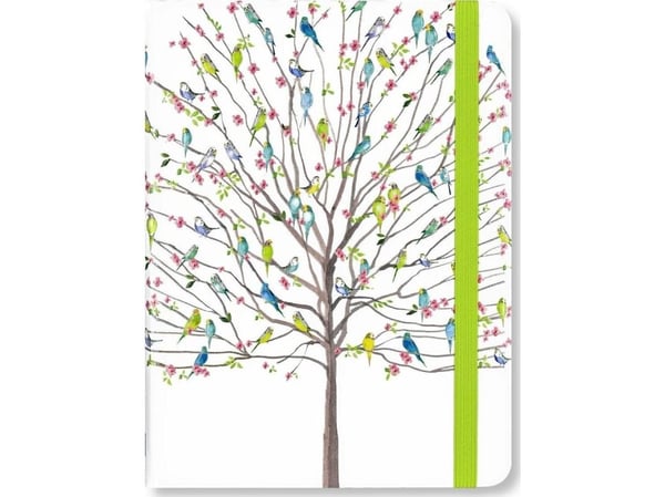 Peter Pauper Press Notepad midi Papukaijapuu Parrot Tree |