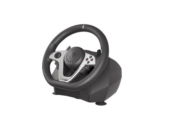 GENESIS Seaborg 400, Ratt + pedaler, Nintendo Switch, PC, PlayStation 4, Playstation 3, Xbox 360, Xbox One, Xbox One S, Xbox One X, D-pute, 900°, K...