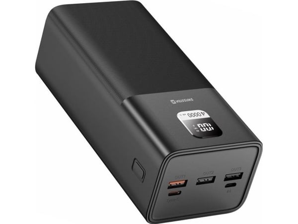 Swissten Power Line Power Bank 40000 mAh 100W Power Delivery black