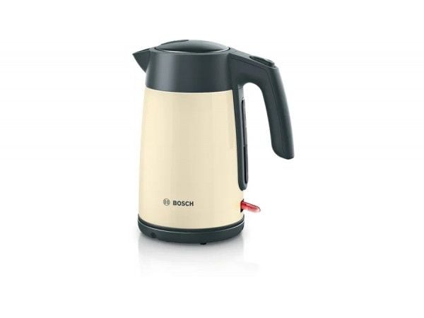Bosch TWK7L467, 1,7 L, 2400 W, Champagne, Rustfritt stål, Vannmåler, Overopphetingsbeskyttelse