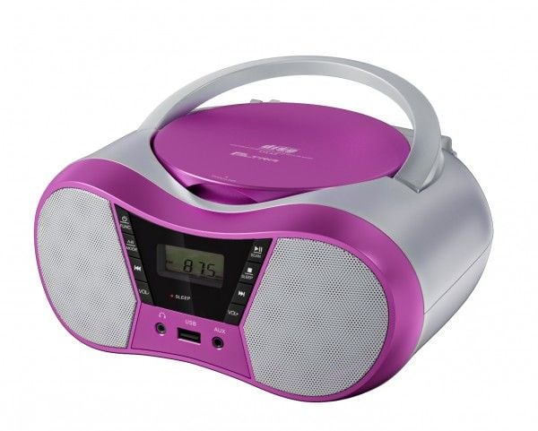 Eltra radiospiller Eltra Lila2 CD/USB/BT radiospiller rosa