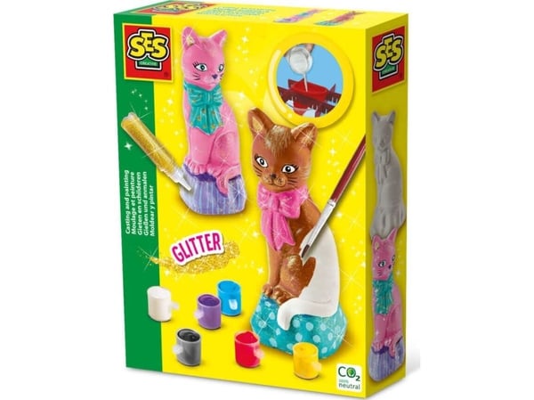 SES Creative 01218, Støpe/malesett for barn, 5 år, Flerfarget