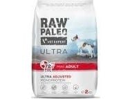 VETEXPERT Raw Paleo Ultra Mini Adult biffkjøtt - tørr hundefôr 2 kg