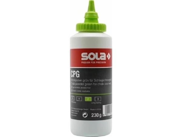 Sola kritt i pulver W PROSZKU CPG 230 grønn 230 g Sola kritt i pulver W PROSZKU CPG 230 grønn 230 g
