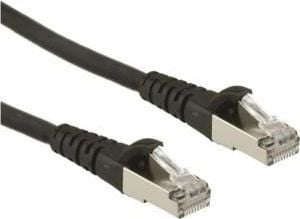 ROLINE 21152854, 1,5 m, Cat6a, S/FTP (S-STP), RJ-45, RJ-45, musta