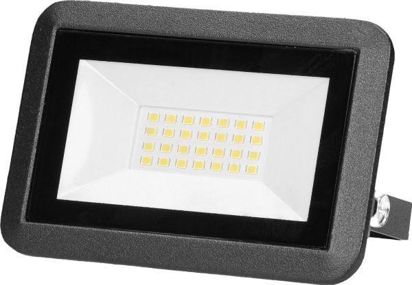 Orno FARO LED flomlys 20W, 1600lm, IP65, 4000K, aluminium + glass
