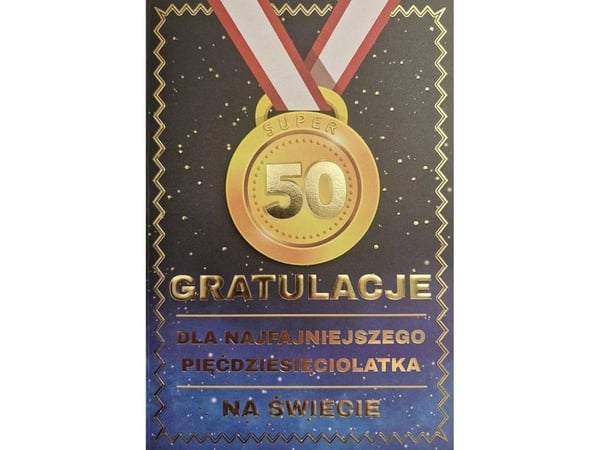 Yeku Pass Birthday 50 menns medalje