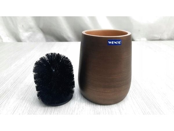 Wenko Toalettbørstebeholder laget av polyresin PALENA, WENKO
