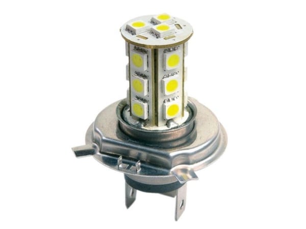 Sourcing H4 LED-lampa 18SMD 5050 vit 1 st