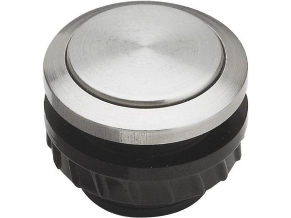 Grothe 62060 knapp svart rustfritt stål -20 til 60 °C 16,8 mm (62060)