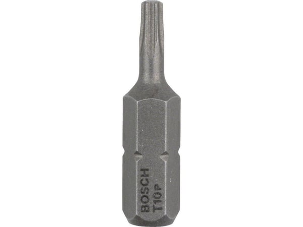 Bosch - Spiss for skrutrekker - 3 deler - torx - T10 - heksagonal - lengde: 25 mm
