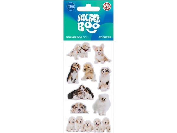 STICKERBOO klistremerker hunder 3 66x180 S-BOO PBH 120/1800