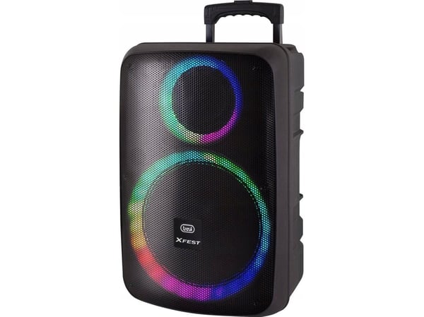 Trevi XF 1250 KB, 2-veis, 90 W, Trådløs, Party-høyttaler, Sort, Universell