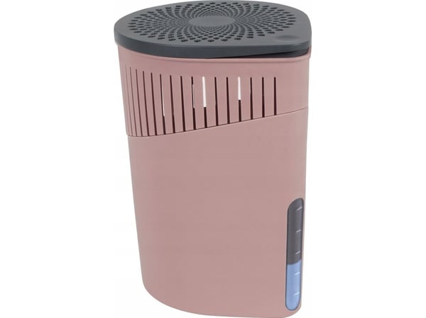 Wenko fuktabsorberende middel, 80 m³, hindrer utvikling av mugg og sopp, utskiftbare innsatser, rosa, 3 måneder