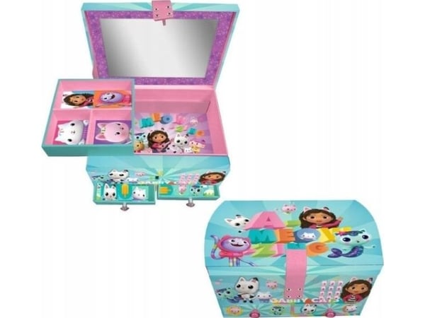 Smykkeskrin med lyde Gabby's Cat House/Gabby's Dollhouse GD00041 Kids Euroswan
