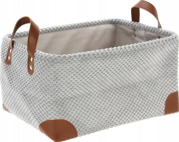 Home Styling Collection förvaringskorg, kord med handtag, 36 x 26 x 19 cm