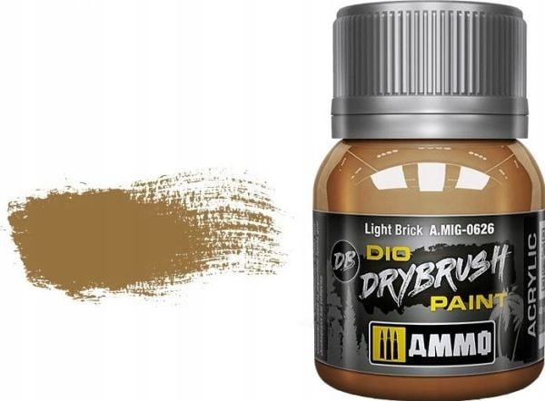 Vallejo Ammo DIO kuivapensselöinti - vaalea tiili