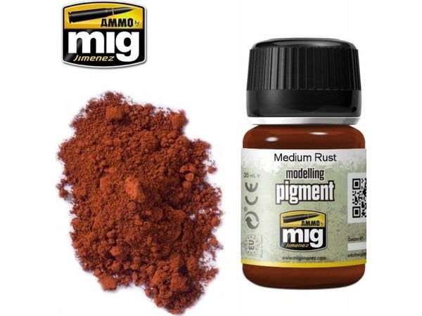 Vallejo Ammo: Modeling Pigment - Medium Rust (35 ml)