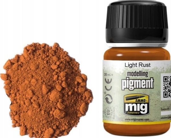 Vallejo Ammo: modellpigment Light Rust 35 ml