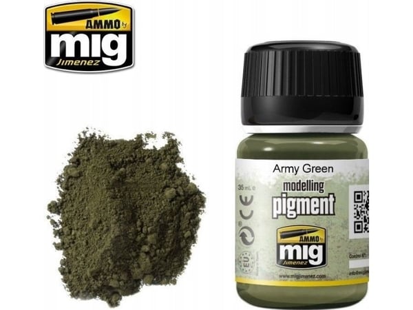Vallejo Ammo: Modeling Pigment - Army Green (35 ml)