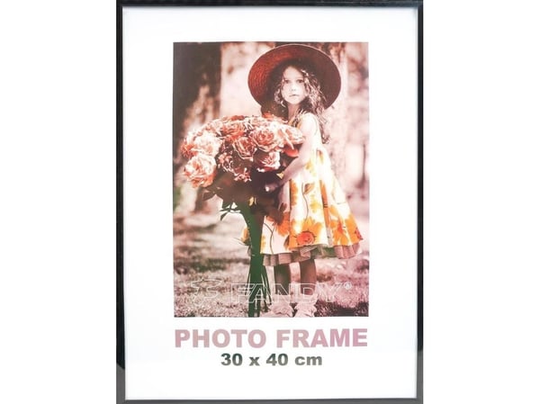 FANDY ramme Enkel ramme 30x40cm sort