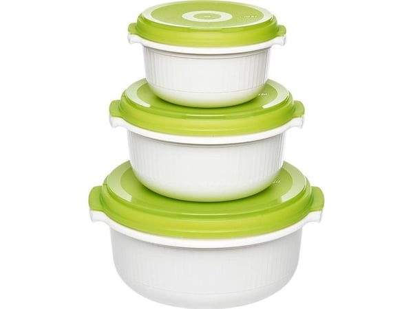 EMSA 509741, Sett, Rund, Grønn, Hvit, Polypropylen (PP), Tyskland, 500 ml