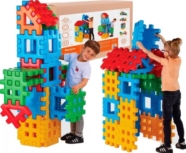 Marioinex Marioinex MEGA wafle GIGANT XXL, 32 elementer + trekanter