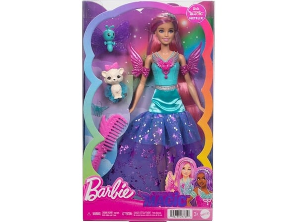 Barbie dukke Mattel Barbie Magic Movie dukke med dyr JCW48