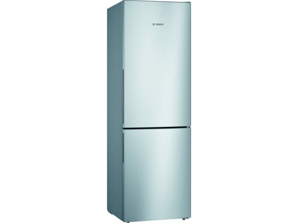 Bosch Serie | 4 KGV36VLEAS - Kjøleskap/fryser - bunnfryser - bredde: 60 cm - dybde: 65 cm - høyde: 186 cm - 308 liter - Klasse E - inox