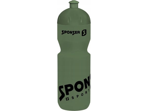 Sponser drikkeflaske NET olive green/svart 750 ml (NY)