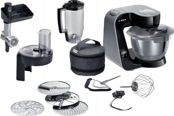 Bosch MUM5XC4E kjøkkenmaskin 1000 W 3,9 L 7 hastigheter, svart