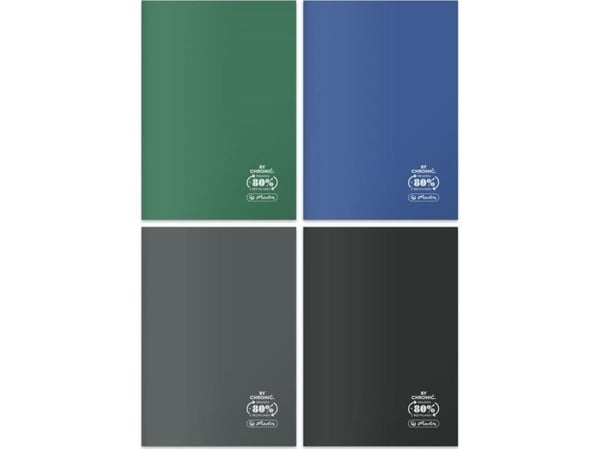 Herlitz Muistikirja B5/60K Eco PP Ocean Colors (5 kpl) (5 kpl)