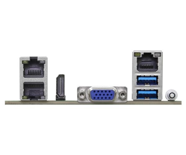 ASRock Rack AM5D4ID-2T/BCM - Hovedkort - deep mini-ITX - Socket AM5 - AMD X300 Chipset - USB 3.2 Gen 1 - 2 x 10 Gigabit LAN - innbygd grafikk