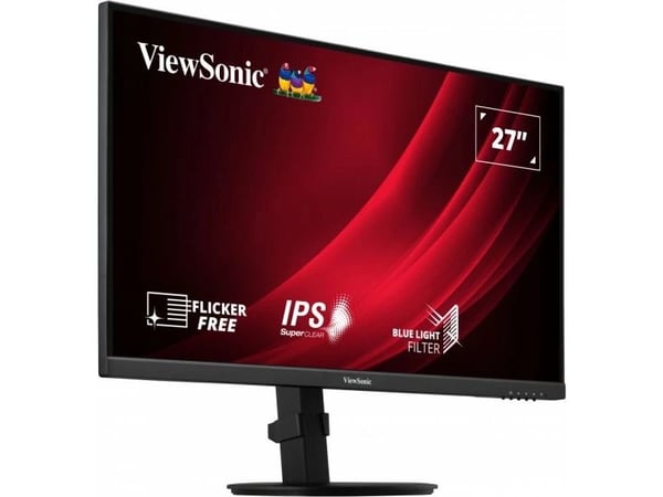 Viewsonic VG Series VG2709-2K-MHD-2, 68,6 cm (27"), 2560 x 1440 piksler, Quad HD, LED, 4 ms, Svart