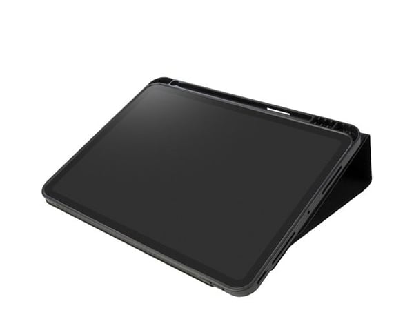 Tucano UP Plus - Flipomslag til nettbrett - polyuretan (PU) - sort - for Apple 11-tommers iPad Pro (M4)
