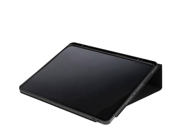 Tucano UP Plus - Flipomslag til nettbrett - polyuretan (PU) - sort - for Apple 13-tommers iPad Pro (M4)