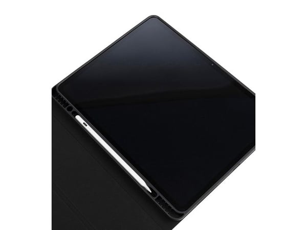 Tucano UP Plus - Flipomslag til nettbrett - polyuretan (PU) - sort - for Apple 13-tommers iPad Pro (M4)