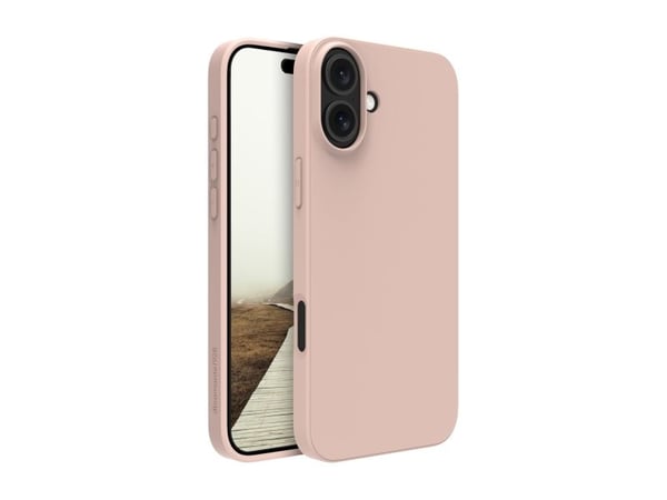 dbramante1928 Greenland - Baksidedeksel for mobiltelefon - plastikk - rosa sand - for Apple iPhone 16
