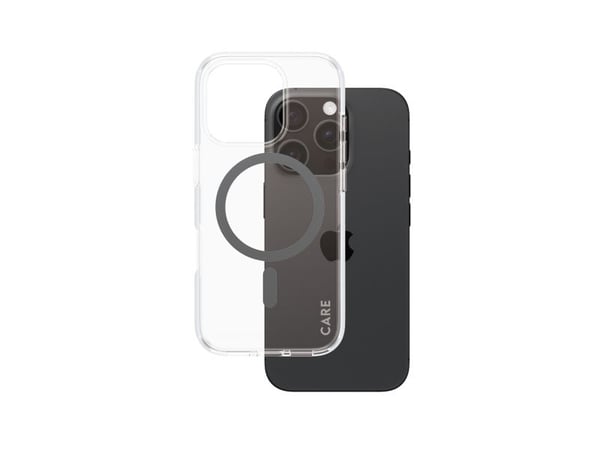 CARE by PanzerGlass Urban Combat - Baksidedeksel for mobiltelefon - MagSafe-samsvar - oleofobisk belegg, termoplast-polyuretan (TPU), polykarbonat ...