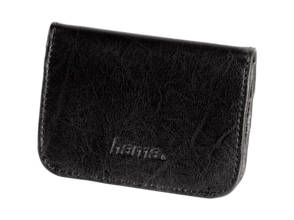 Hama Memory Card Case - Lagringsveske - kapasitet: 4 MultiMediaCards, 4 SmartMedia-kort, 4 SD-minnekort, 4 kort for CompactFlash, 4 xD-Picture Card...