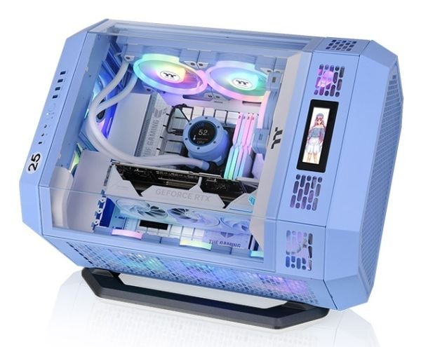 Thermaltake AC-076-ONFNAN-A1, Midi Tower, Tårn-til-rack-konversjonssett, Sort, Blå, The Tower 600, 230 mm, 459 mm