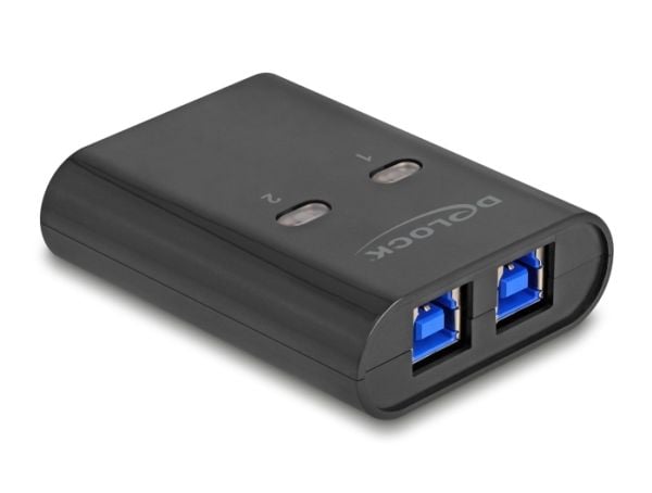 Delock USB 5 Gbps -kytkin 2 PC:lle 1 laitteelle