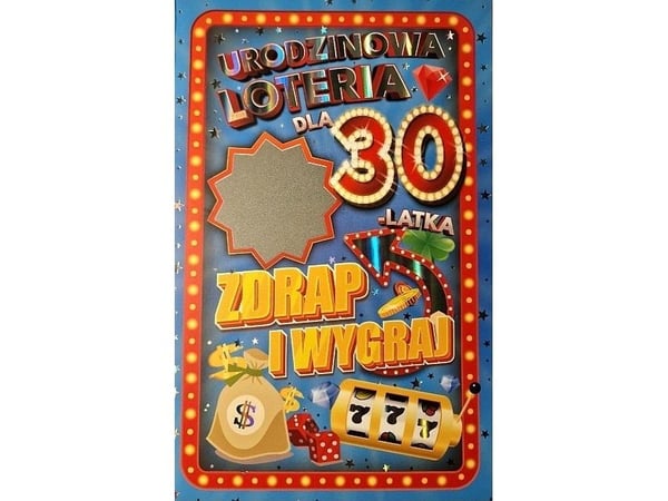Yeku kort bursdag 30 menn
