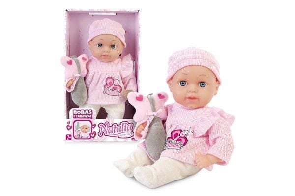 Artyk dukke Natalia baby 33 cm med leke