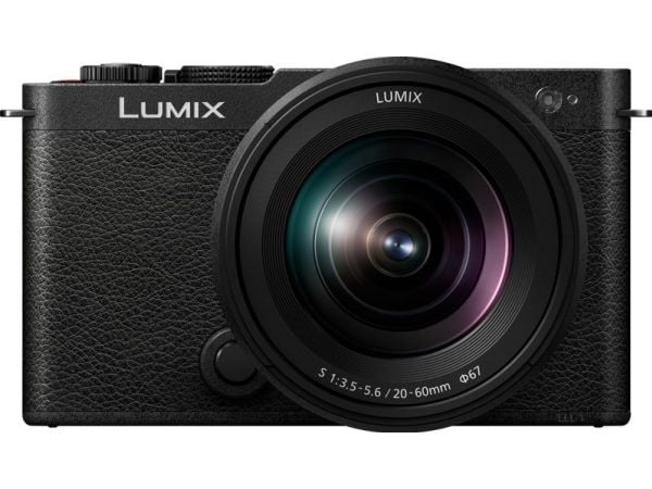 Panasonic Lumix S9 + 20-60 mm F3,5-5,6-objektiv, 24,2 MP, 6000 x 4000 piksler, CMOS, 6K Ultra HD, berøringsskjerm, svart
