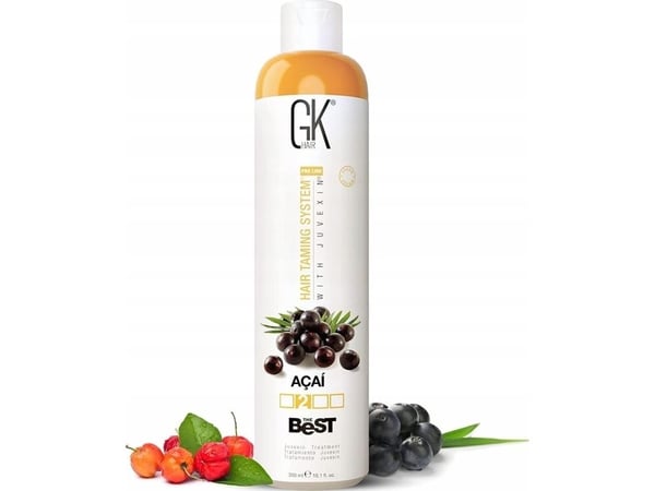 GK HAIR (Global Keratin) Global Keratin The Best Acai hårkrembehandling for utglatting 1000 ml