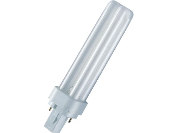 Osram Dulux D, 26 W, G24d-3, T11, 10000 timer, 1800 lm, Kjølig hvit